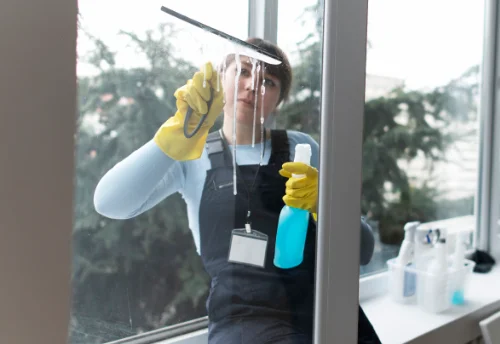 Nettoyage de vitres intérieures et extérieures à Caussols